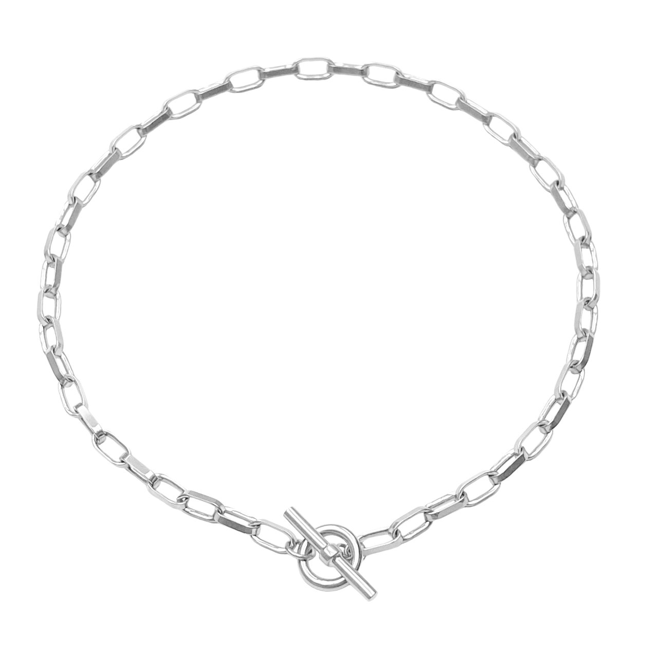 Silver chunky chain on sale choker